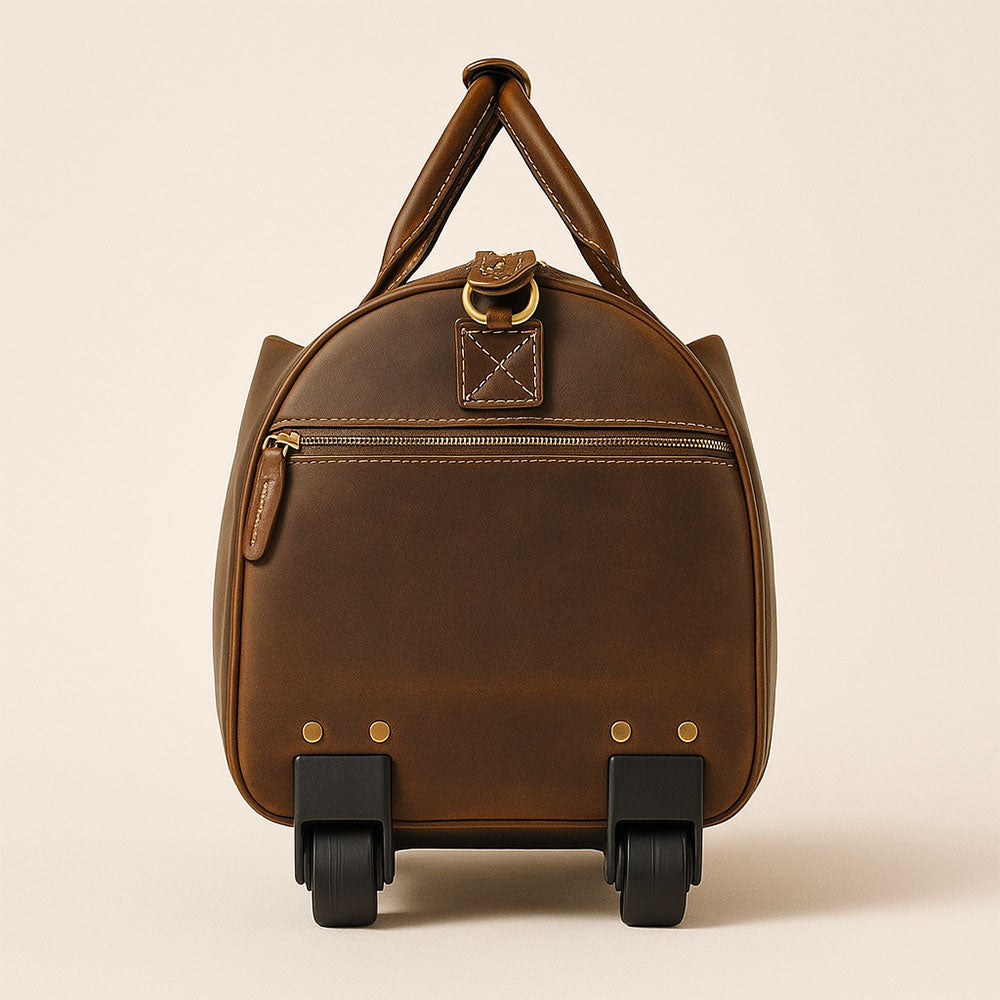 Sac pliable en cuir à Roulette – The Winnie Mae™