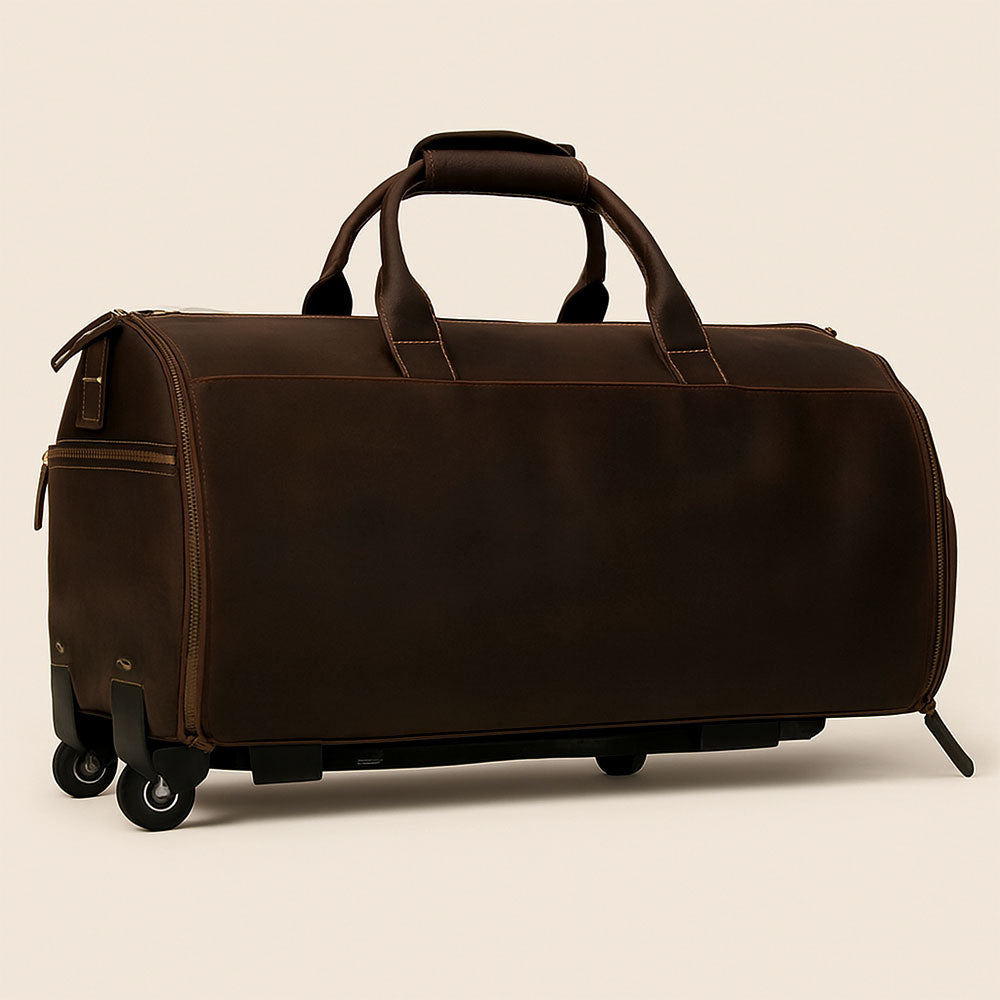 Sac pliable en cuir à Roulette – The Winnie Mae™