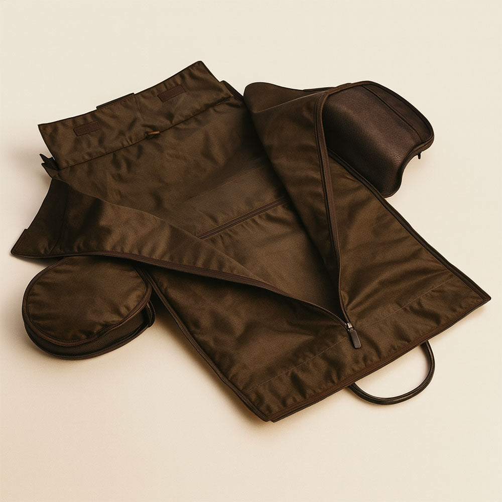 Sac pliable en cuir à Roulette – The Winnie Mae™