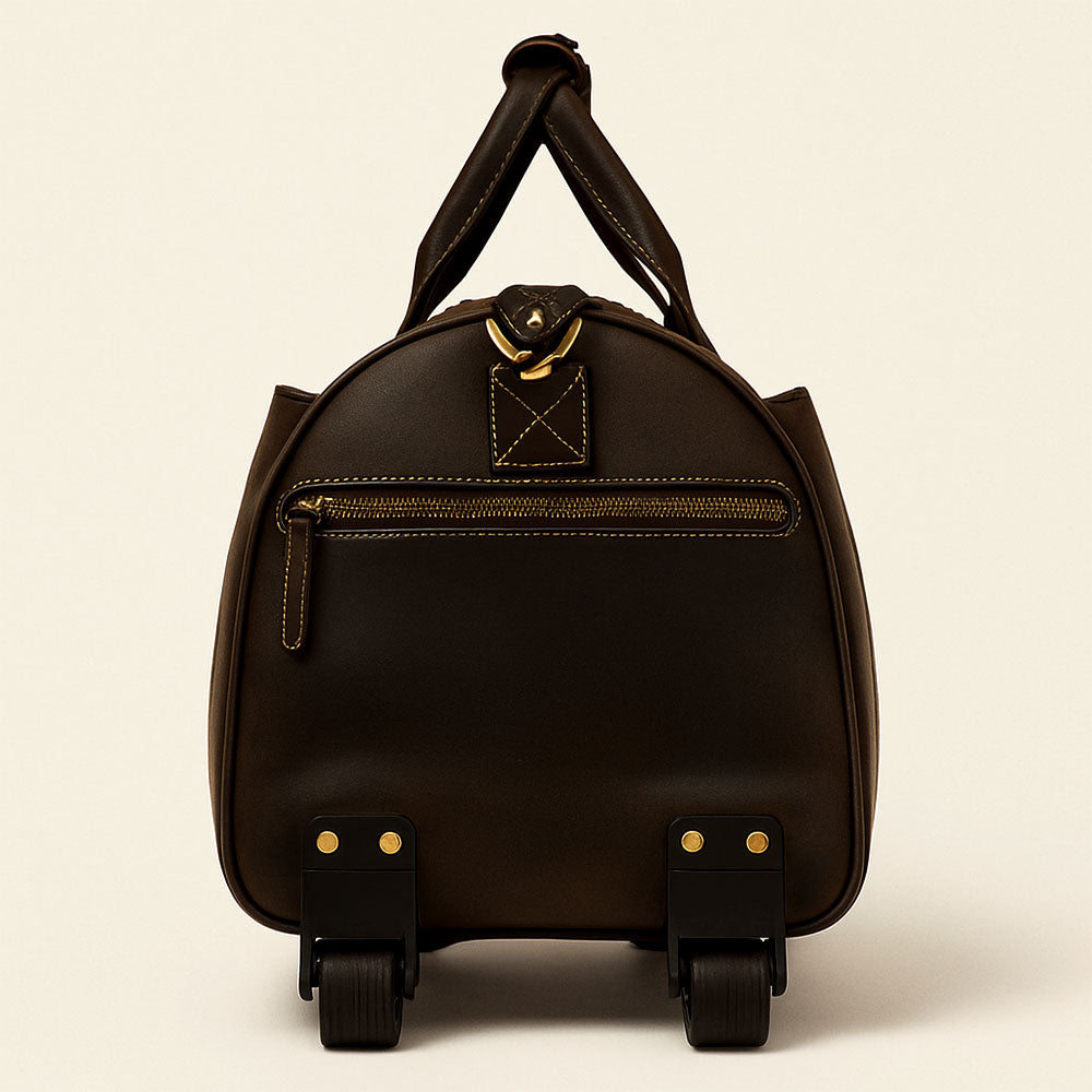 Sac pliable en cuir à Roulette – The Winnie Mae™