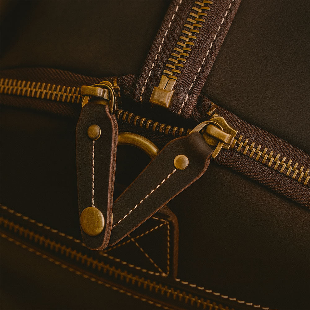 Sac pliable en cuir à Roulette – The Winnie Mae™