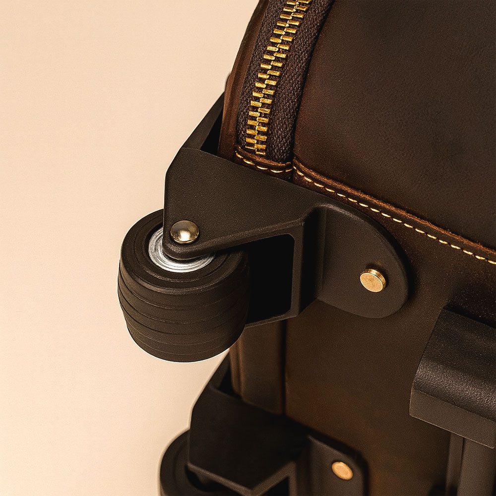 Sac pliable en cuir à Roulette – The Winnie Mae™