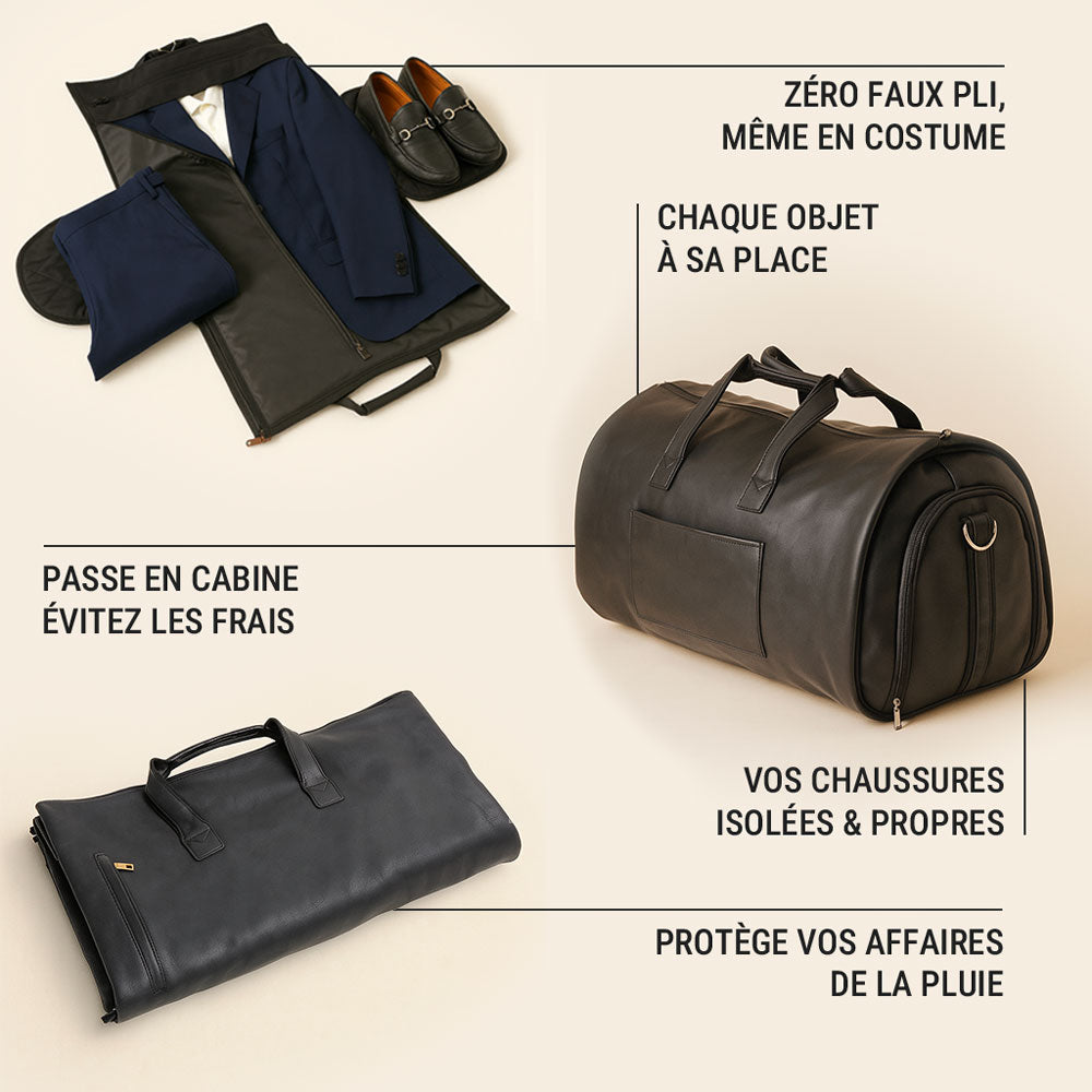 Sac pliable en cuir – Stampe SV.4™