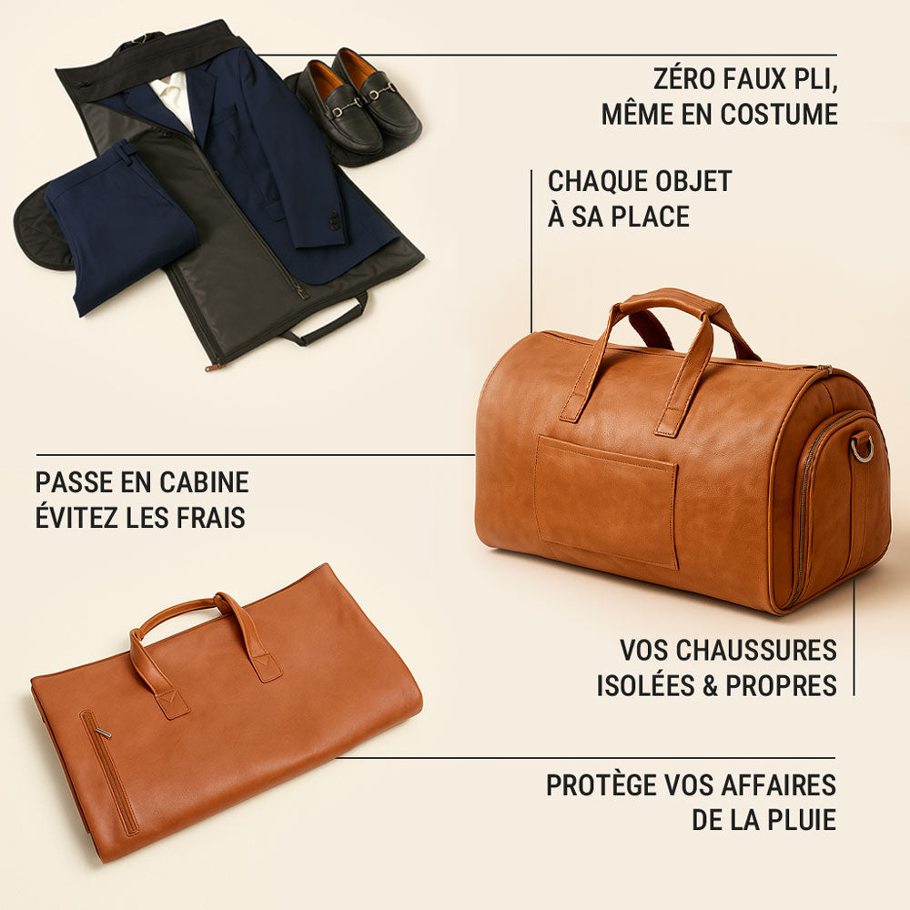 Sac pliable en cuir – Stampe SV.4™