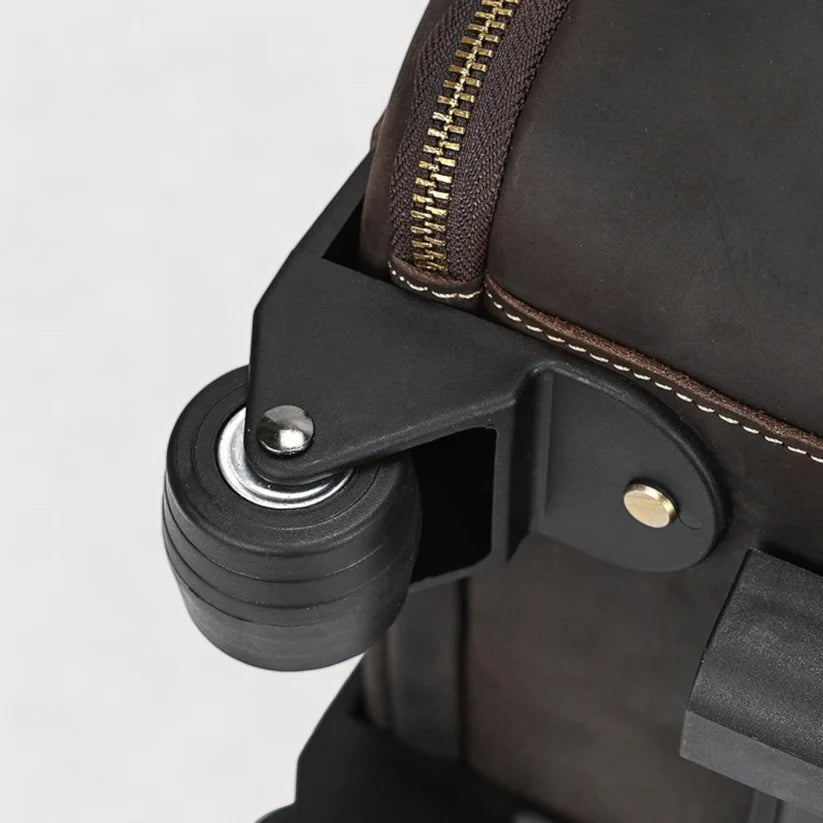 Sac pliable en cuir à Roulette – Fokker T-2™