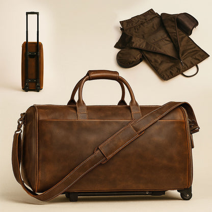 Sac pliable en cuir à Roulette – The Winnie Mae™