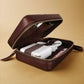 Trousse de rangement en cuir
