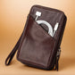Trousse de rangement en cuir